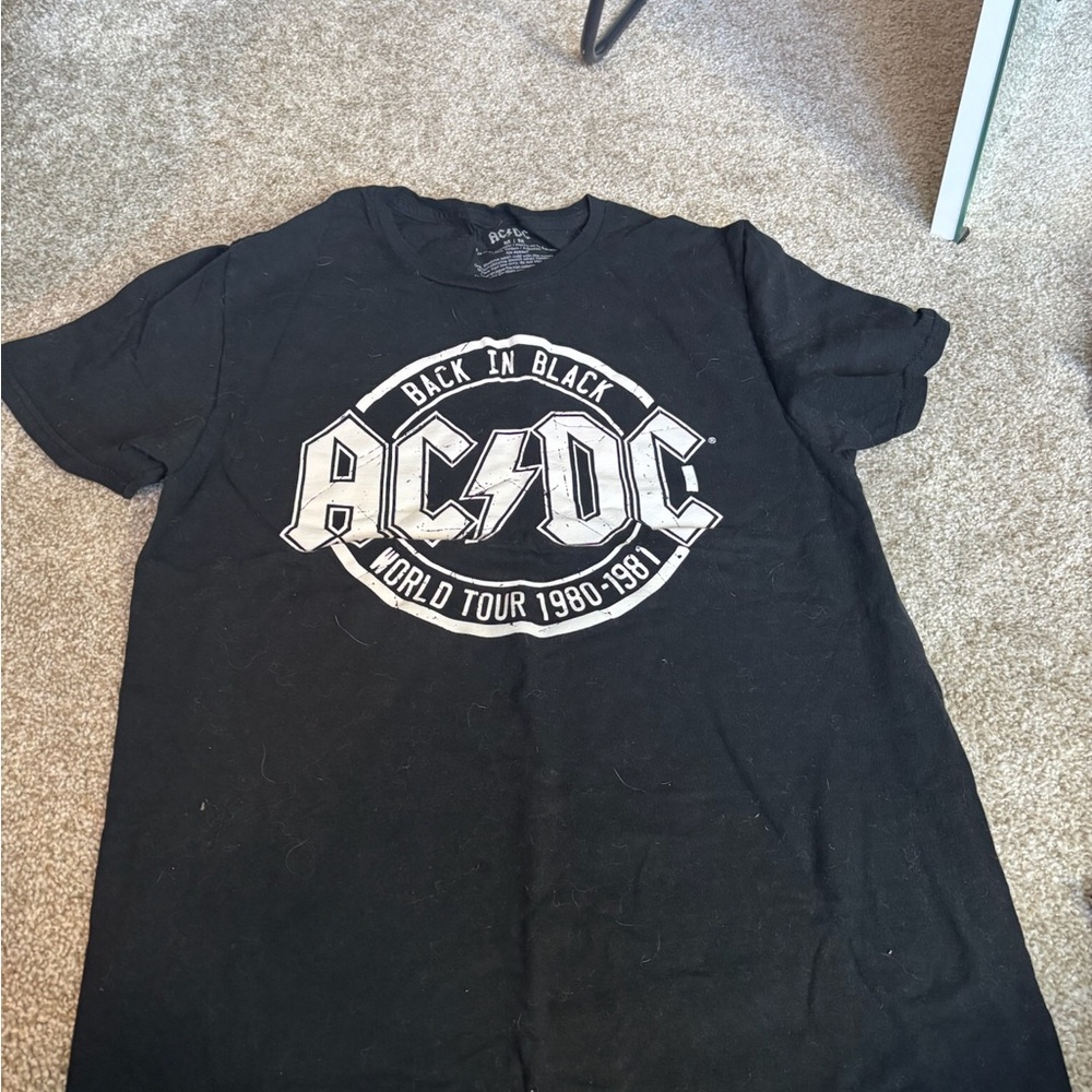 $3 | 3 for $10 AC/DC Black Cotton Tee